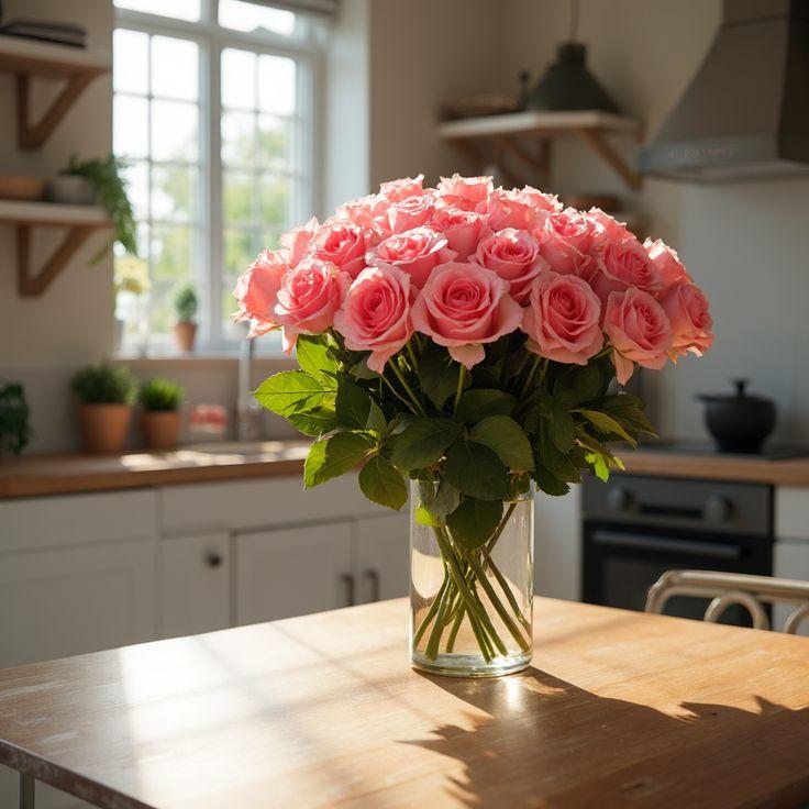 Trail Stone Haven workshop space where corporate flower arrangements are designed and prepared for business delivery